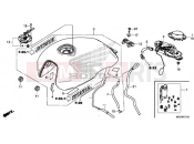 HONDA CB1100NAJ CB1100 RS 2018 FUEL TANK / FUEL PUMP