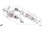 HONDA CB1100NAJ CB1100 RS 2018 STARTING ENGINE