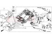 HONDA VFR800F 2016 E-23 THROTTLE BODY