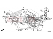 HONDA VFR800F 2016 E-2 CYLINDER HEAD (FRONT)