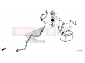 HONDA VFR800F 2016 F-37 BATTERY