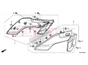 HONDA VFR800F 2016 F-24 SIDE COVER