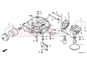 HONDA VFR800F 2016 E-14 OIL PAN / OIL PUMP
