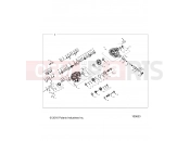 Polaris 2019 ATV ACE 900 EPS XC (R04) (A19DCE87AK) DRIVE TRAIN | DRIVE TRAIN, MAIN GEARCASE - A19DCE87AK (100633)