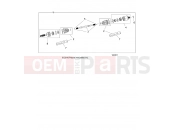Polaris 2019 ATV ACE 570 (R03) (A19DAE57A4) DRIVE TRAIN | DRIVE TRAIN, REAR HALF SHAFT - A19DAE57A4 (100511)
