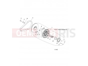 Polaris 2019 ATV ACE 570 (R03) (A19DAE57A4) DRIVE TRAIN | DRIVE TRAIN, SECONDARY CLUTCH - A19DAE57A4 (101365)