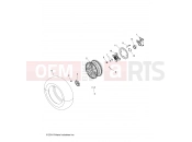 Polaris 2019 ATV SPORTSMAN TOURING TRACTOR 1000 (R04) (A19SYS95CH) WHEELS | WHEELS, FRONT and HUB - A19SYS95CH (49ATVWHEELFRT15TR1000)