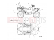 Polaris 2019 ATV SPORTSMAN TOURING 570 EFI/EPS (R03) - A19SDA57B7/L7/SDD57LU/SDE57B5 BODY | BODY, DECALS - A19SDA57B7/E57B5