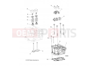 Polaris 2019 ATV SPORTSMAN 450 HD 2x4 (R03) (A19SAA50D5) ENGINE | ENGINE, CYLINDER HEAD, CAM and VALVES - A19SAA50D5