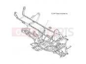 Polaris 2019 ATV SPORTSMAN 570 EPS TRACTOR SP (R02) (A19SHS57PS) CHASSIS | CHASSIS, FRAME - A19SHS57PS (49ATVFRAME15570SP)