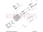 Polaris 2019 ATV SPORTSMAN 570 EPS TRACTOR SP (R02) (A19SHS57PS) ENGINE | ENGINE, CYLINDER HEAD, CAMS and VALVES - A19SHS57PS
