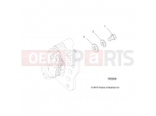 Polaris 2019 ATV SPORTSMAN 570 TOURING EPS EUN (R02) - A19SDA57R1/SDE57R1 BRAKES » BRAKES, FRONT CALIPER MOUNTING - (100266)