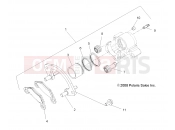 Polaris 2019 ATV SCRAMBLER 1000 XP EU (R02) (A19SVE95FR) BRAKES » BRAKES, FRONT CALIPER - 