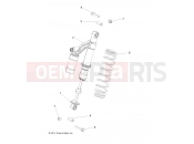 Polaris 2019 ATV SCRAMBLER 1000 XP EU (R02) (A19SVE95FR) SUSPENSION » SUSPENSION, SHOCK, REAR, MOUNTING - 