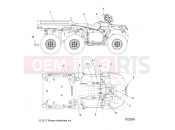 Polaris 2019 ATV SPORTSMAN 570 6X6 EURO (R02) - A19S6E57F1/FL BODY | BODY, DECALS - A19S6E57F1/FL