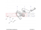Polaris 2019 ATV SPORTSMAN 570 6X6 EURO (R02) - A19S6E57F1/FL ENGINE | ENGINE, WATERPUMP IMPELLER and COVER - A19S6E57F1/FL