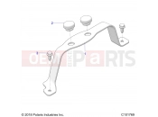 Polaris 2019 ATV SPORTSMAN TOURING 570 EPS TRACTOR (R01) (A19SDS57C5) ENGINE | ENGINE, AIR INTAKE SYSTEM BRACKET - A19SDS57C5 (C101769)