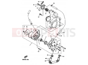 YAMAHA Majesty 125 YP 125 YP125E MAJESTY 125 (5NR3) 2001 WATER PUMP