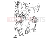 YAMAHA Majesty 125 YP 125 YP125E MAJESTY 125 (5NR3) 2001 RADIATOR