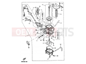 YAMAHA Majesty 125 YP 125 YP125E MAJESTY 125 (5NR3) 2001 CARBURETOR