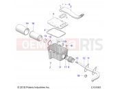 Polaris 2019 ATV SPORTSMAN 570 EPS SP TRACTOR (R02) (A19SHS57CP) ENGINE | ENGINE, AIR INTAKE SYSTEM - A19SHS57CP (C101951)
