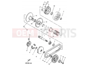 YAMAHA Majesty 125 YP 125 YP125E MAJESTY 125 (5NR3) 2001 CLUTCH
