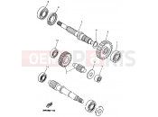 YAMAHA Majesty 125 YP 125 YP125E MAJESTY 125 (5NR3) 2001 TRANSMISSION