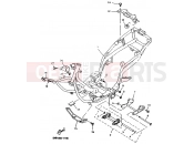 YAMAHA Majesty 125 YP 125 YP125E MAJESTY 125 (5NR3) 2001 FRAME
