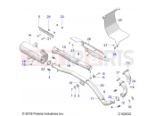 Polaris 2019 ATV SPORTSMAN 570 EPS SP ZUG/LOF (R02) (A19SHS57FP) ENGINE | ENGINE, EXHAUST - A19SHS57FP (C1012032)