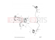 INDIAN 2019 SCOUT SIXTY ALL OPTIONS (R03) - N19MSA11/MSB11 BRAKES | BRAKES, FRONT ASM. (NON ABS) - N19MSB11 (200077)