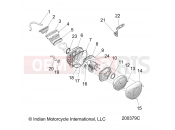 INDIAN SPRINGFIELD ALL OPTIONS (R07) (N19THAAA) ENGINE » ENGINE, AIR INTAKE SYSTEM - ALL OPTIONS (200379C)