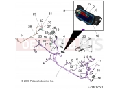 Polaris 2019 RANGER POLARIS GENERAL 1000 4P PS RC (R10) - R19RHE99AD/BD/LD/K99AK/BK ELECTRICAL | ELECTRICAL, WIRE HARNESS - R19RHE99AD/BD/LD (C700176-1)