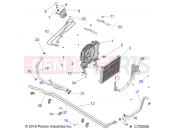 Polaris 2019 RANGER RANGER 1000 PS HD MD (R09) (R19RRE99NS) ENGINE | ENGINE, COOLING SYSTEM - R19RRE99NS (C700056)