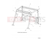 Polaris 2019 RANGER RANGER EV MD (R01) (R19RMAE4N8) CHASSIS | CHASSIS, CAB FRAME - R19RMAE4N8 (701822)