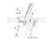 YAMAHA Majesty 250 YP 250 YP250 MAJESTY 250 (5GM9) 2001 LENKUNG