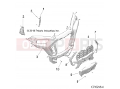 Polaris 2019 RZR RZR XP 4 1000 MD (R03) (Z19VFE99NK) BODY » BODY, FRONT BUMPER - (C700248-4)