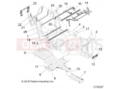 Polaris 2019 RZR RZR XP 4 1000 MD (R03) (Z19VFE99NK) CHASSIS » CHASSIS, MAIN FRAME AND SKID PLATES - (C700287)