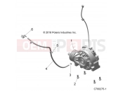 Polaris 2019 RZR RZR XP 4 1000 MD (R03) (Z19VFE99NK) DRIVE TRAIN » DRIVE TRAIN, FRONT GEARCASE MOUNTING - (C700275-1)