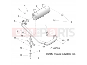 Polaris 2018 ATV ACE 500 SOHC (R08) (A18DAA50B7) ENGINE | ENGINE, EXHAUST SYSTEM - A18DAA50B7