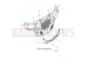Polaris 2018 ATV ACE 570 (R08) (A18DAE57B2) BODY | BODY, BUMPER, FRONT - A18DAE57B2 (100538)