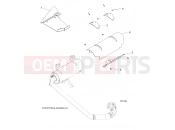 Polaris 2018 ATV ACE 570 (R08) (A18DAE57B2) ENGINE | ENGINE, EXHAUST SYSTEM SHIELDS - A18DAE57B2 (101188)