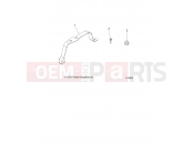 Polaris 2018 ATV 570 SPORTSMAN 6X6 (R09) (A18S6E57B1) ENGINE | ENGINE, AIR INTAKE SYSTEM SUPPORT BRACKET - A18S6E57B1