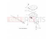 Polaris 2018 ATV SPORTSMAN 570 EFI X2 EPS (R10) (A18SWE57B1) STEERING | STEERING, CONTROLS, THROTTLE ASM. and CABLE - A18SWE57B1 (49ATVCONTROLS15570X2)