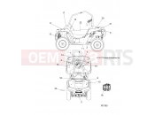 Polaris 2018 ATV 900 ACE EPS XC (R08) (A18DCE87BB) BODY | BODY, DECALS - A18DCE87BB (101300)
