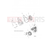 Polaris 2018 ATV 900 ACE EPS XC (R08) (A18DCE87BB) ENGINE | ENGINE, STATOR and COVER - A18DCE87BB (100654)