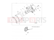 Polaris 2018 ATV SPORTSMAN 850 HIGH LIFTER (R11) (A18SXN85A8) BRAKES | BRAKES, FRONT CALIPER - A18SXN85A8