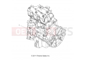 Polaris 2018 ATV SCRAMBLER 1000 TRACTOR (R07) - A18SVS95CR/ER ENGINE | ENGINE, LONG BLOCK - A18SVS95CR/ER
