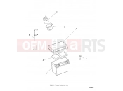 Polaris 2018 ATV ACE 150 MD (R05) (A18HAA15N7) ELECTRICAL | ELECTRICAL, BATTERY - A18HAA15N7 (100803)