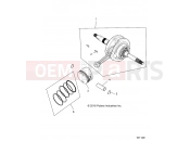 Polaris 2018 ATV ACE 150 MD (R05) (A18HAA15N7) ENGINE | ENGINE, CRANKSHAFT, CONNECTING ROD AND PISTON - A18HAA15N7