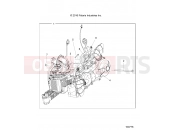 Polaris 2018 ATV ACE 150 MD (R05) (A18HAA15N7) ENGINE | ENGINE, ENGINE and TRANSMISSION MOUNTING - A18HAA15NB7 (100778)